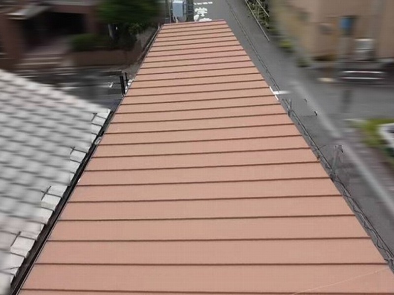 ガルバリウム鋼板屋根の調査