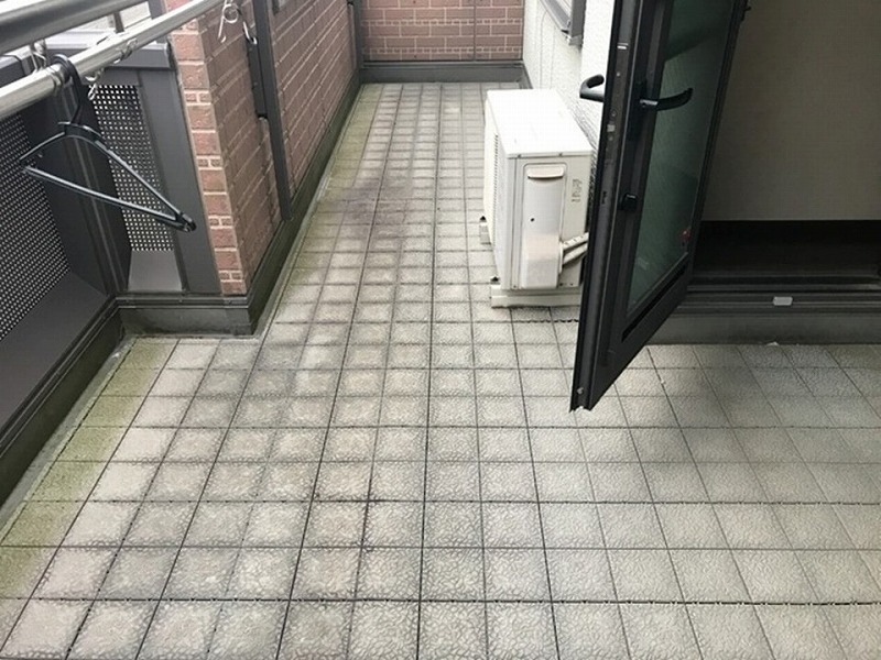 ベランダの塩ビシート防水