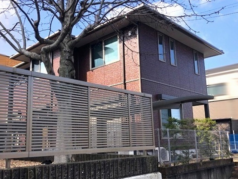 和泉市の外壁塗装後の積水ハウス