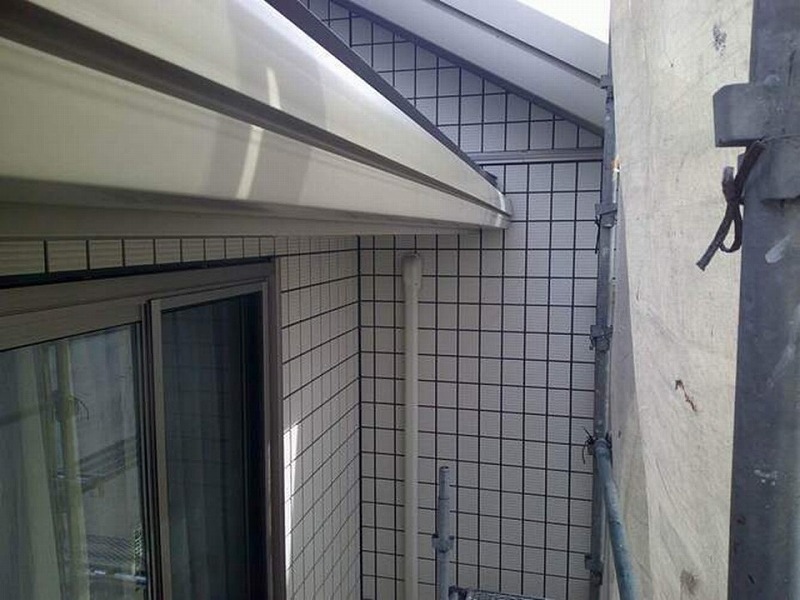 塗装後の鼻隠し