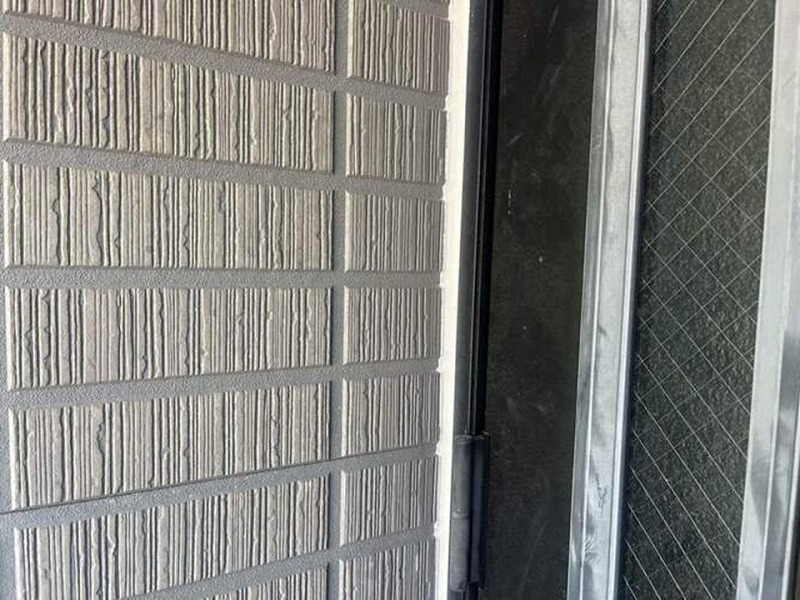 シーリング打ち替え後のサッシ廻り