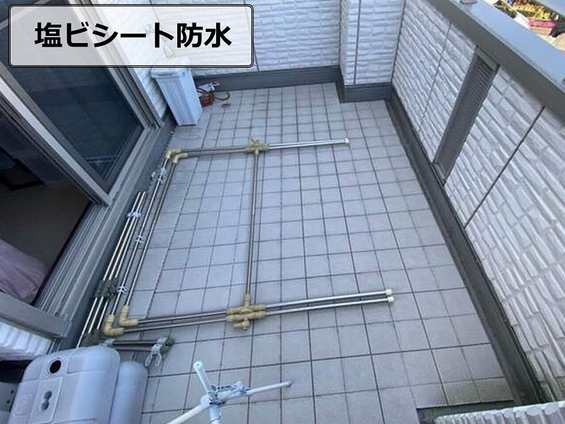 塩ビシート防水