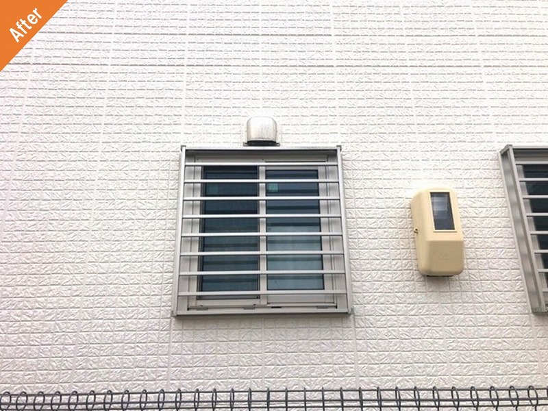 外壁塗装後の汚れが改善したDCウォール