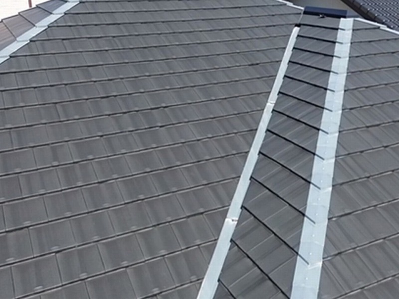陶器瓦の板金の調査