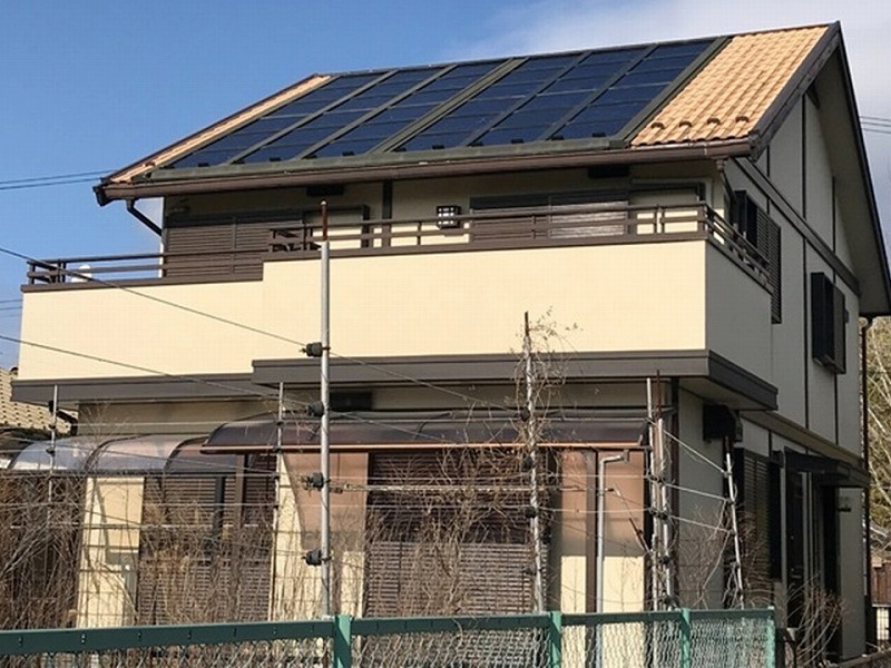 三重県亀山市の外壁塗装の現地調査に伺ったハウスメーカー住宅