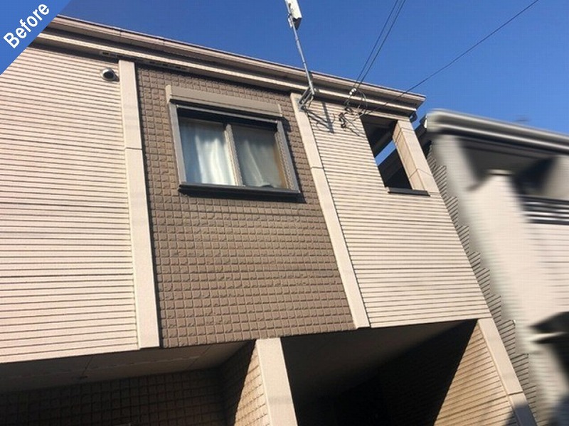 外壁塗装前のALC外壁