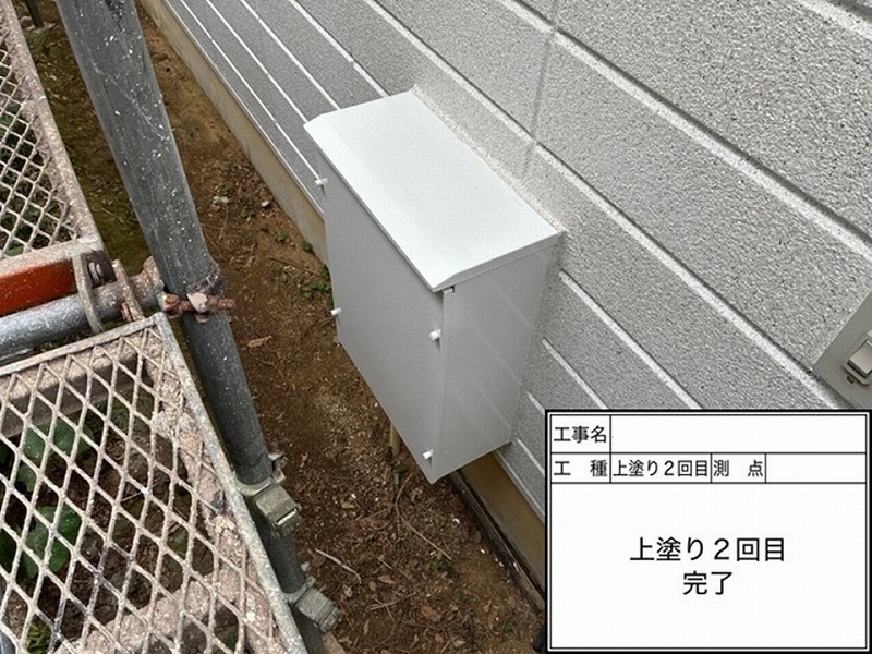 塗装後のBOX