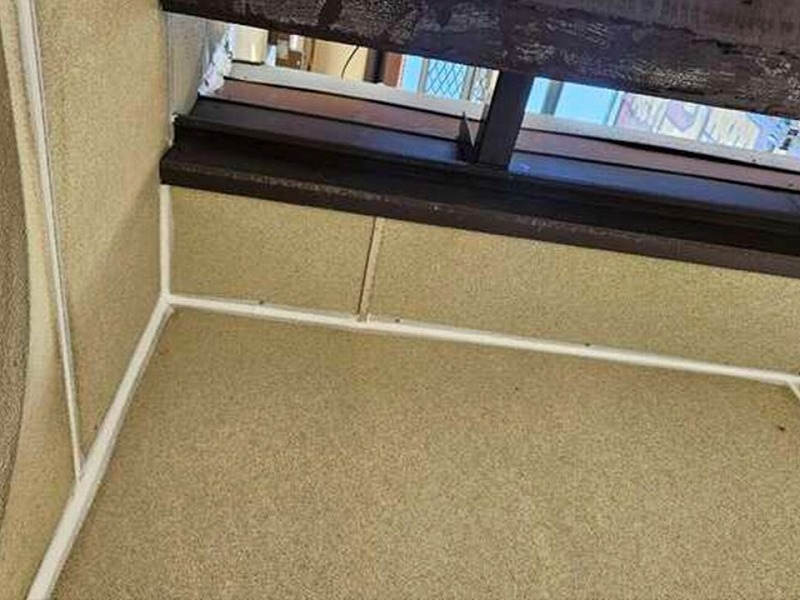 シーリング後の軒天廻り