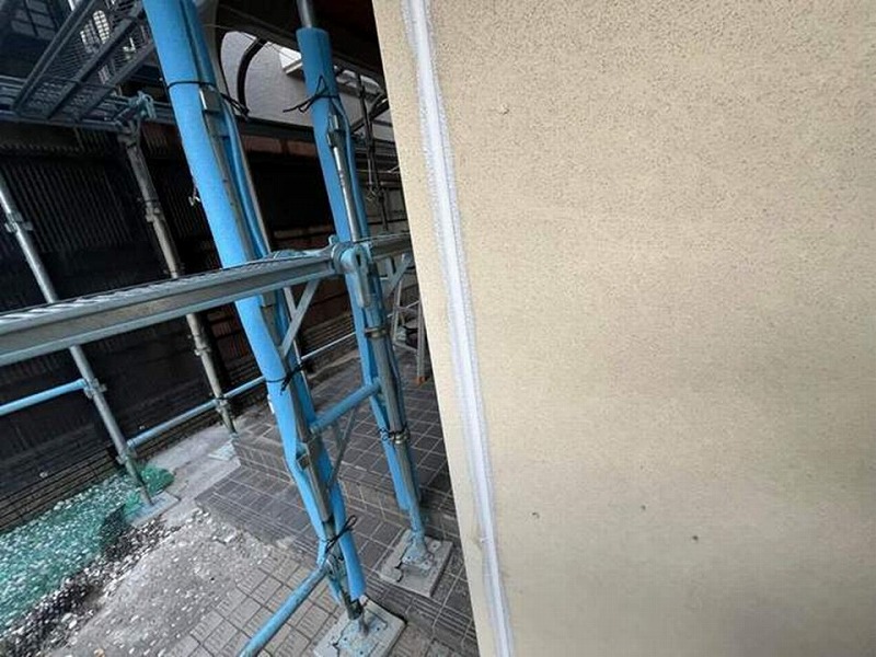 シーリング後の目地