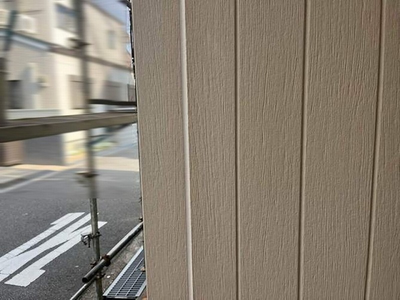 シーリング打ち替え後の目地