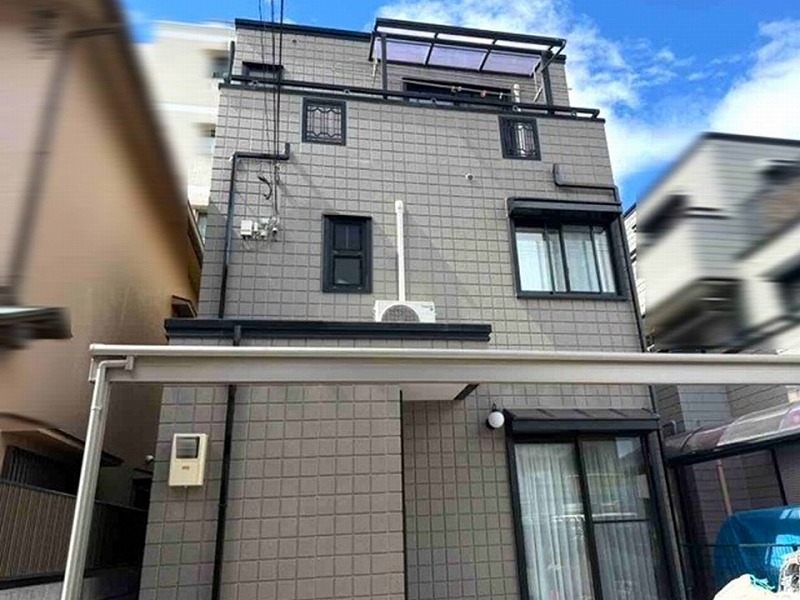 兵庫県西宮市の外壁塗装後の旭化成ヘーベルハウス