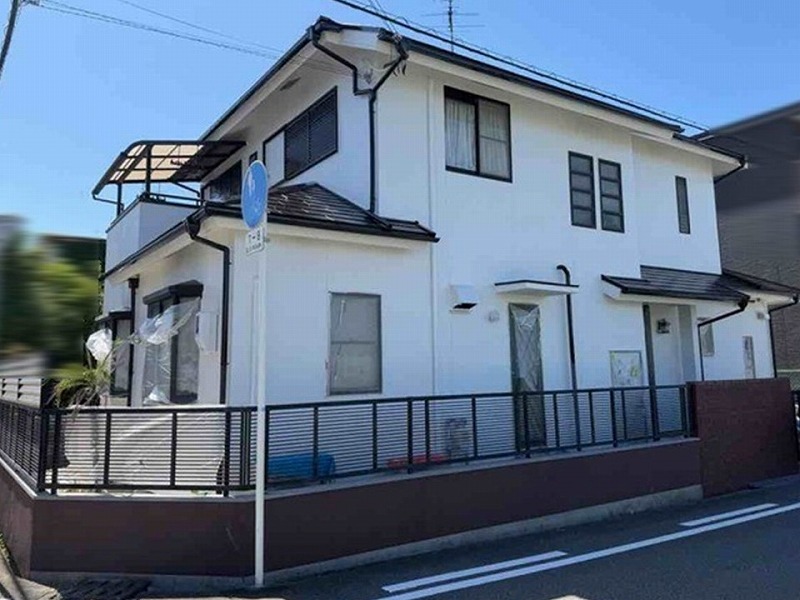 外壁塗装工事完工