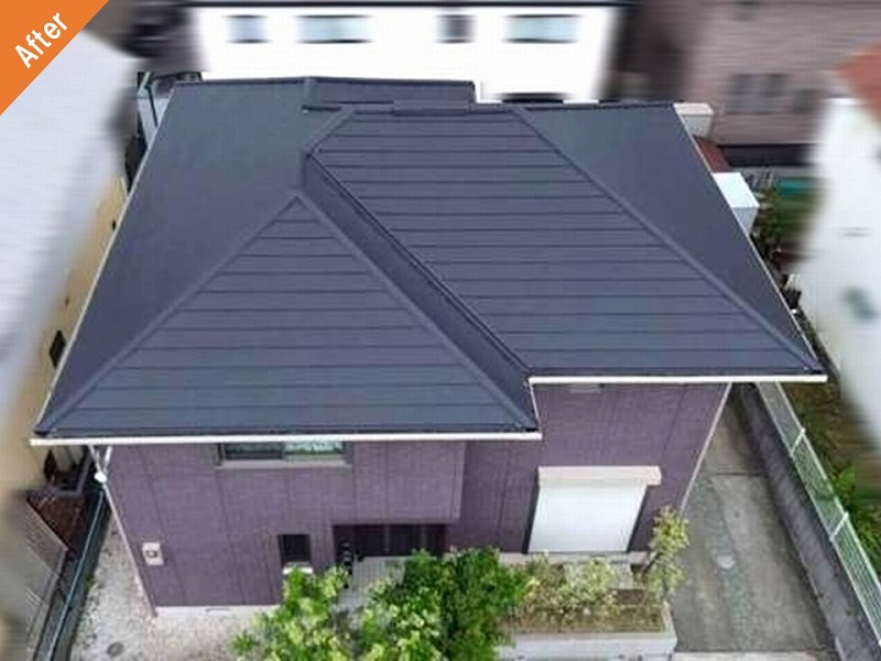 外壁塗装・屋根工事後の積水ハウス