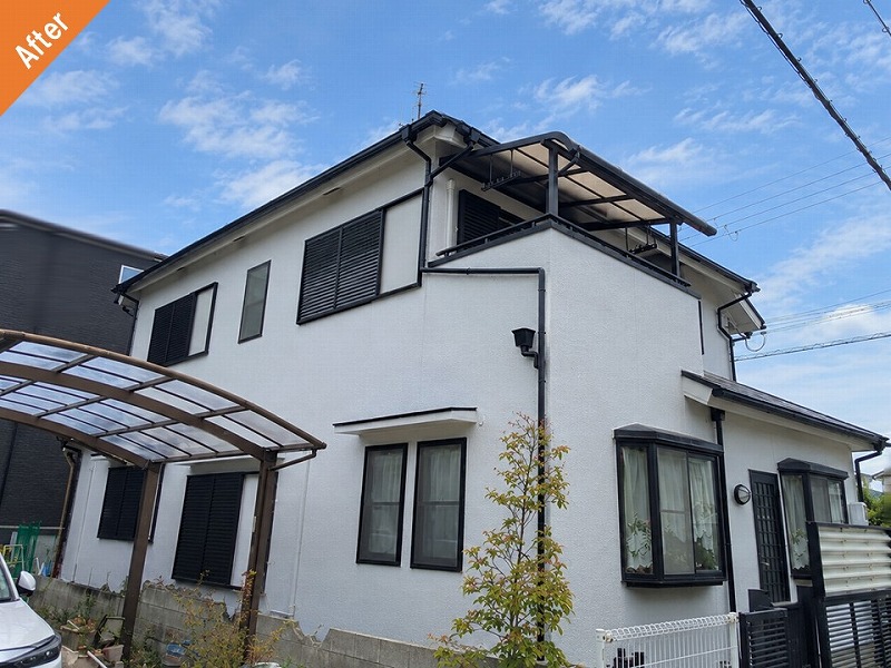外壁塗装後の住友林業
