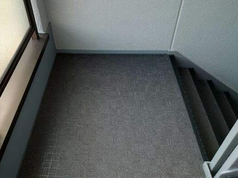 長尺シート張り替え後のマンション床